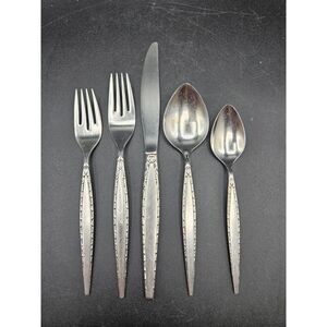 VTG MCM Oneida Community Venetia Stainless Steel Flatware 71 piece lot